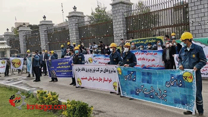 استخدام دائمی خواست فوری هزاران کارگر توزیع برق