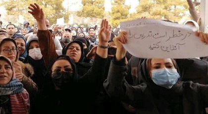 مسمومیت‌های زنجیره‌ای مدارس دخترانه و گروه‌های” آتش به اختیار”