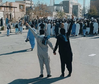 جمعه های اعتراضی زاهدان اینبار با شعار آزادی، عدالت، حق مسلم ماست