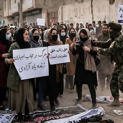 زنان در خط مقدم نبرد علیه طالبان
